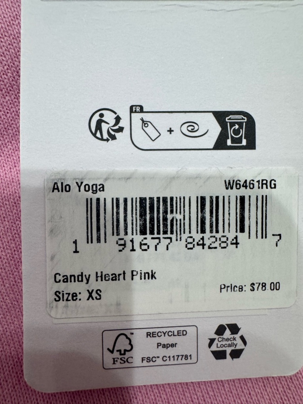 Alo Accolade Skirt Candy Heart Pink XS NWT - Picture 3 of 12